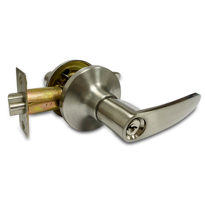 Zeise-ikon Zinc alloy entry door tubular lever handle latch lock 3 lever lock for wooden doors